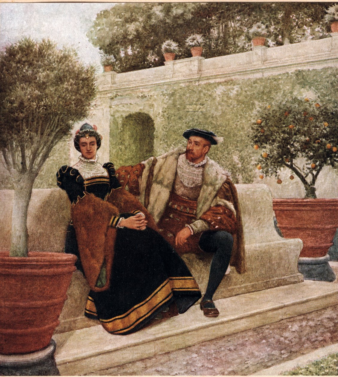 Lorenzo and Jessica, Illustration from 