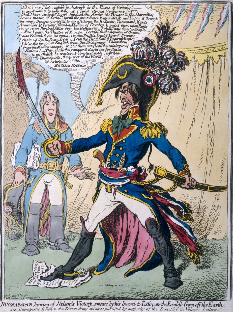 Buonaparte hearing of Nelson