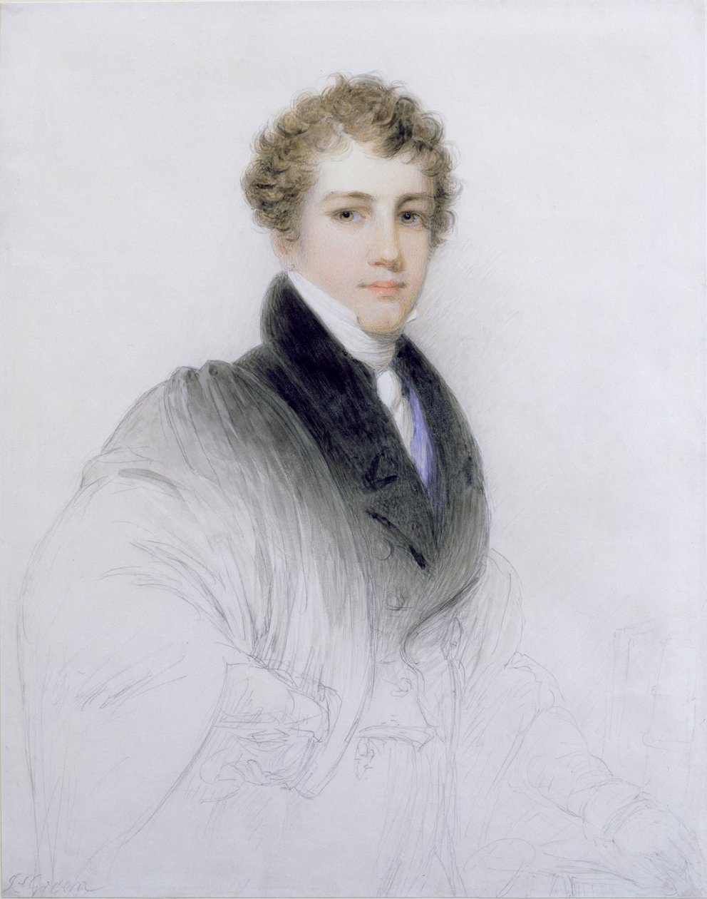Regency Youth in Grey Jacket by James Green