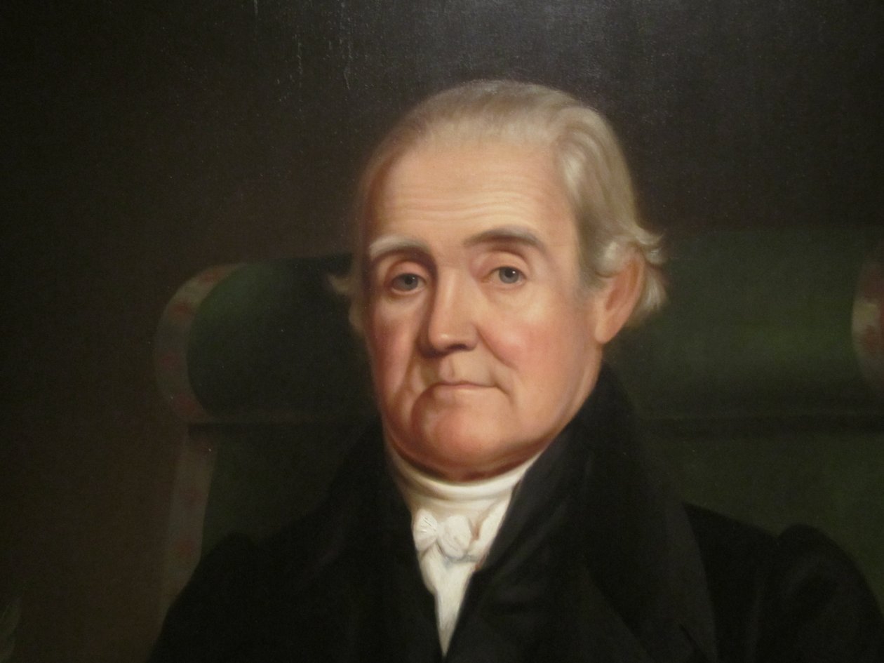 (Detail) Portrait of Noah Webster by James Herring