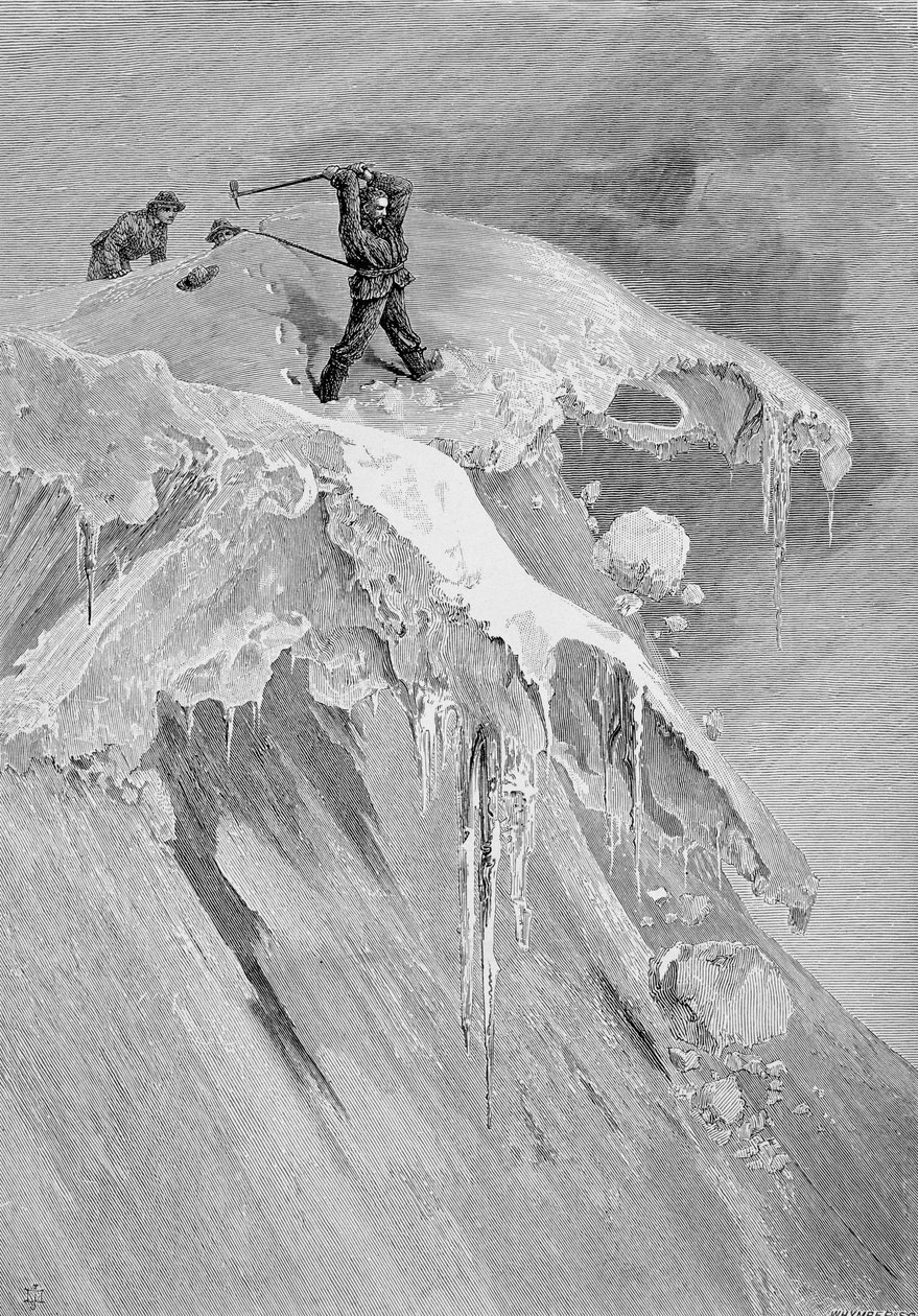 The Summit of the Moming Pass in 1864, from 