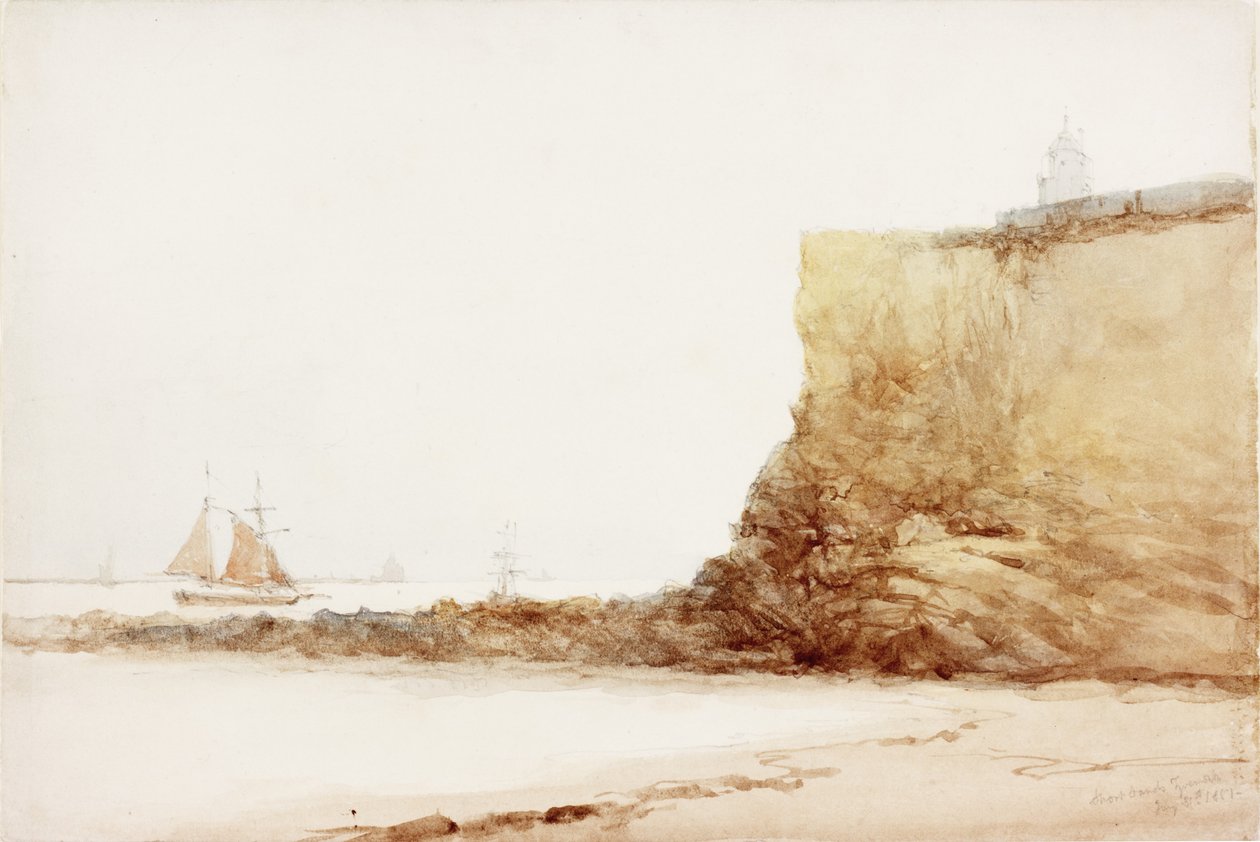 Short Sands Tynemouth by James Miller Brown