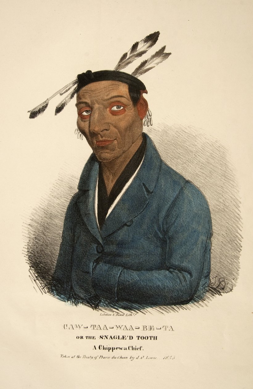 Caw-taa-waa-be-ta or the Snagled Tooth by James Otto Lewis