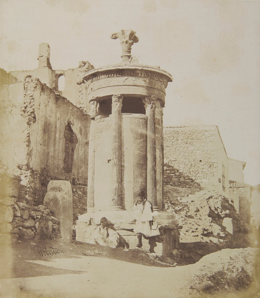 The Lysicrates Monument from the Northwest by James Robertson