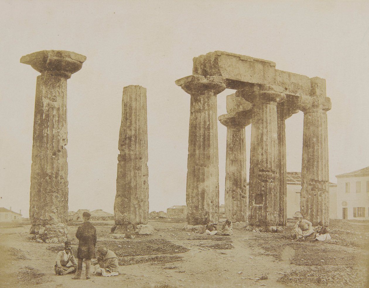 The Temple of Apollo at Corinth by James Robertson