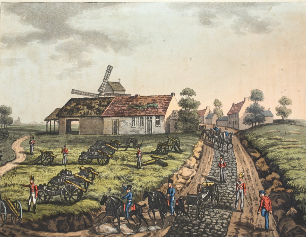 Part of the Village of Mont St Jean by James Rouse