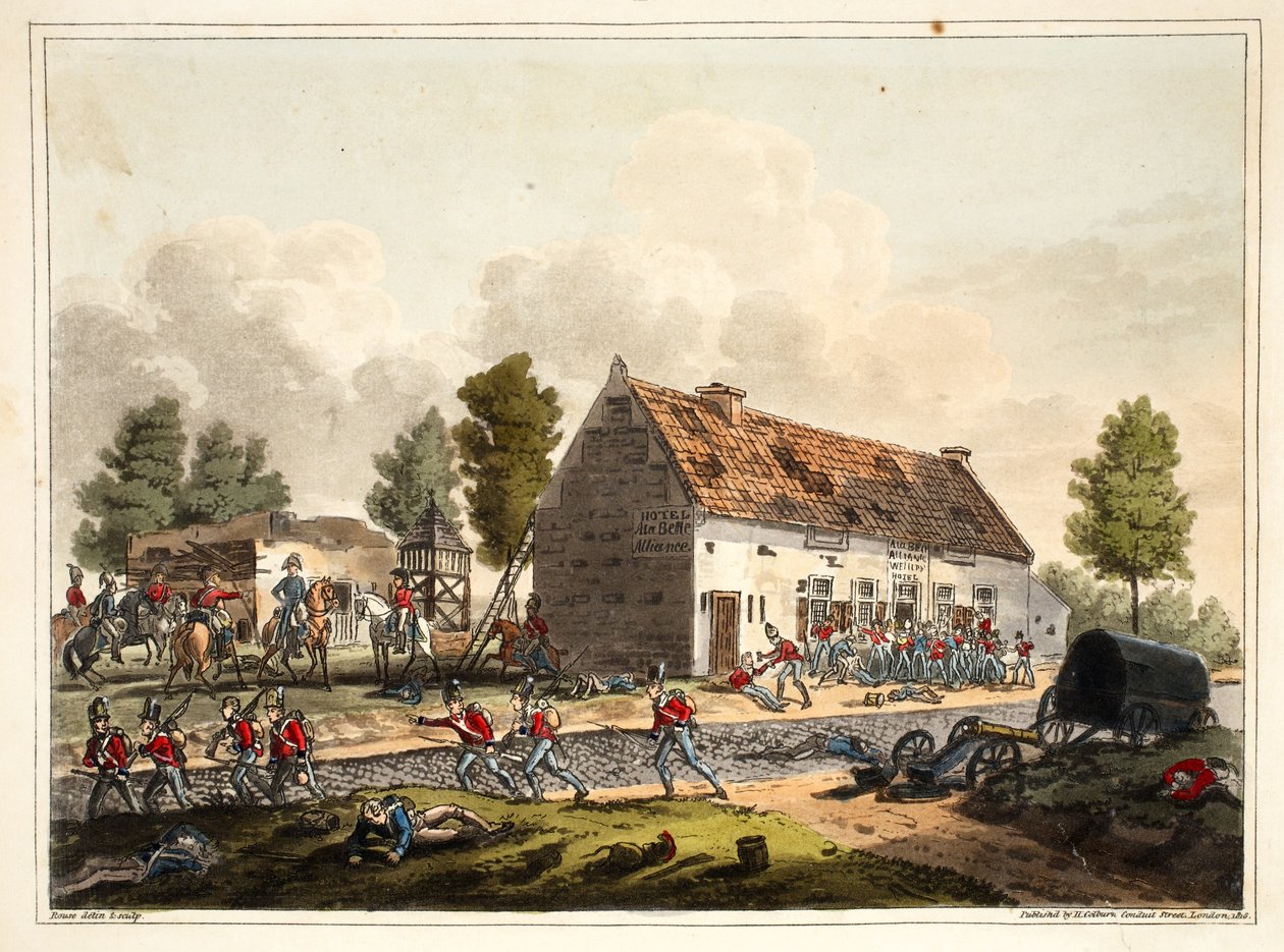 Two other views of La Belle Alliance by James Rouse