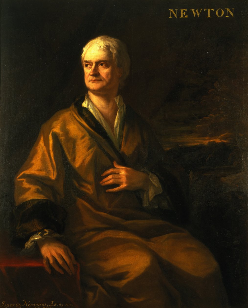 Sir Isaac Newton by James Thornhill
