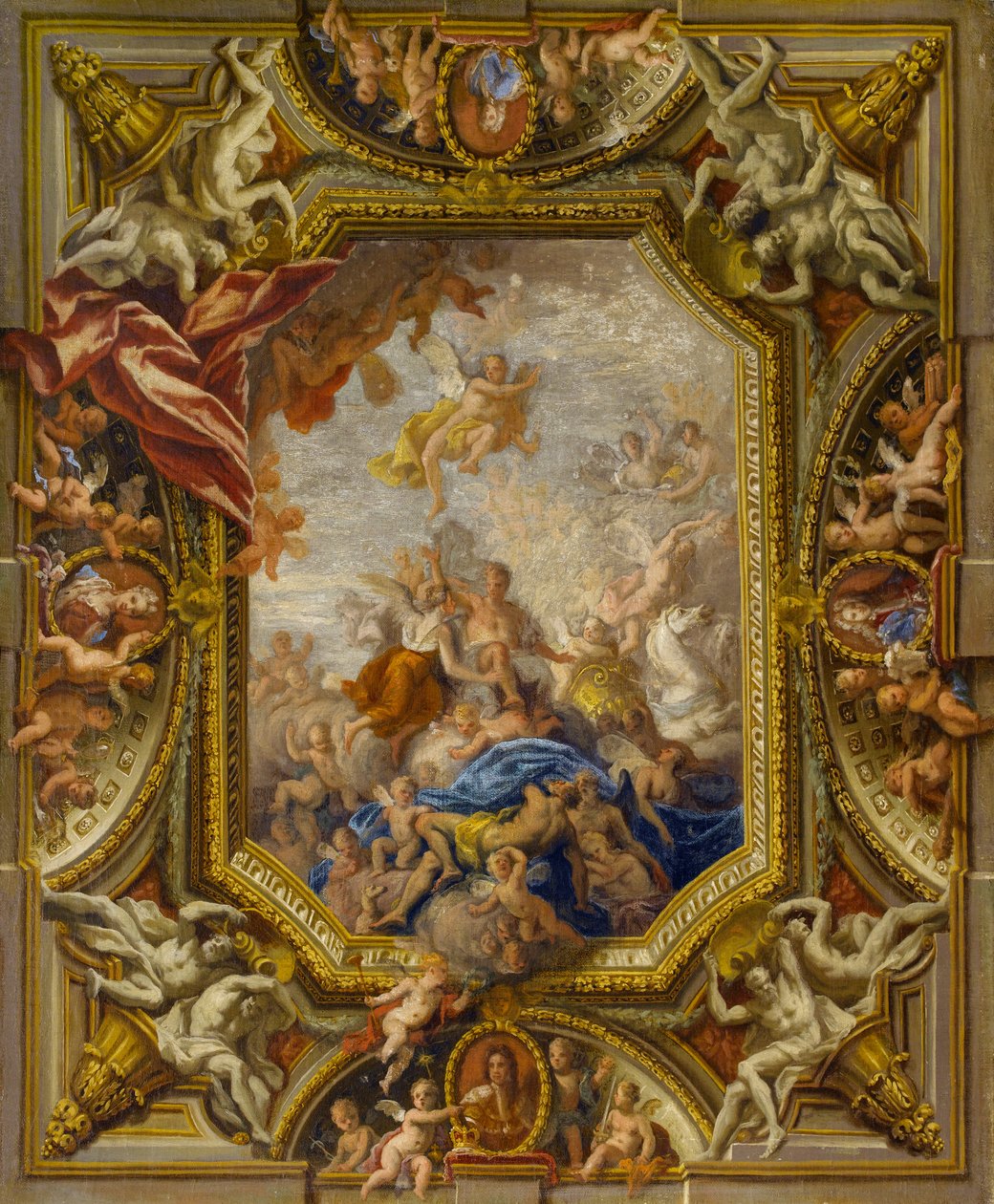 Sketch Design for the Ceiling of the Queen