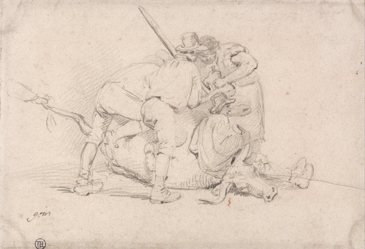 Delivering a Calf by James Ward