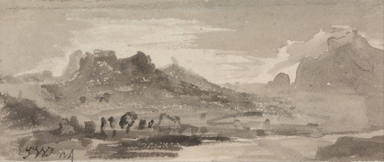 Mountainous Landscape by James Ward