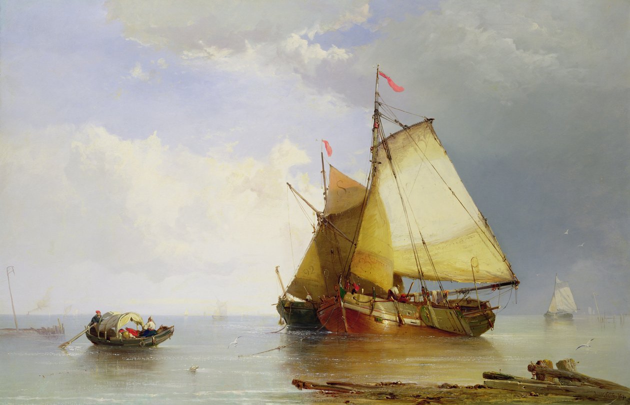 Shipping in a Calm by James Webb
