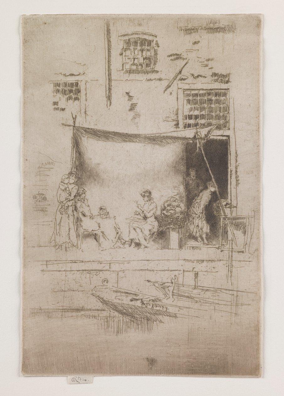 The Fruit Stall by James Abbott McNeill Whistler
