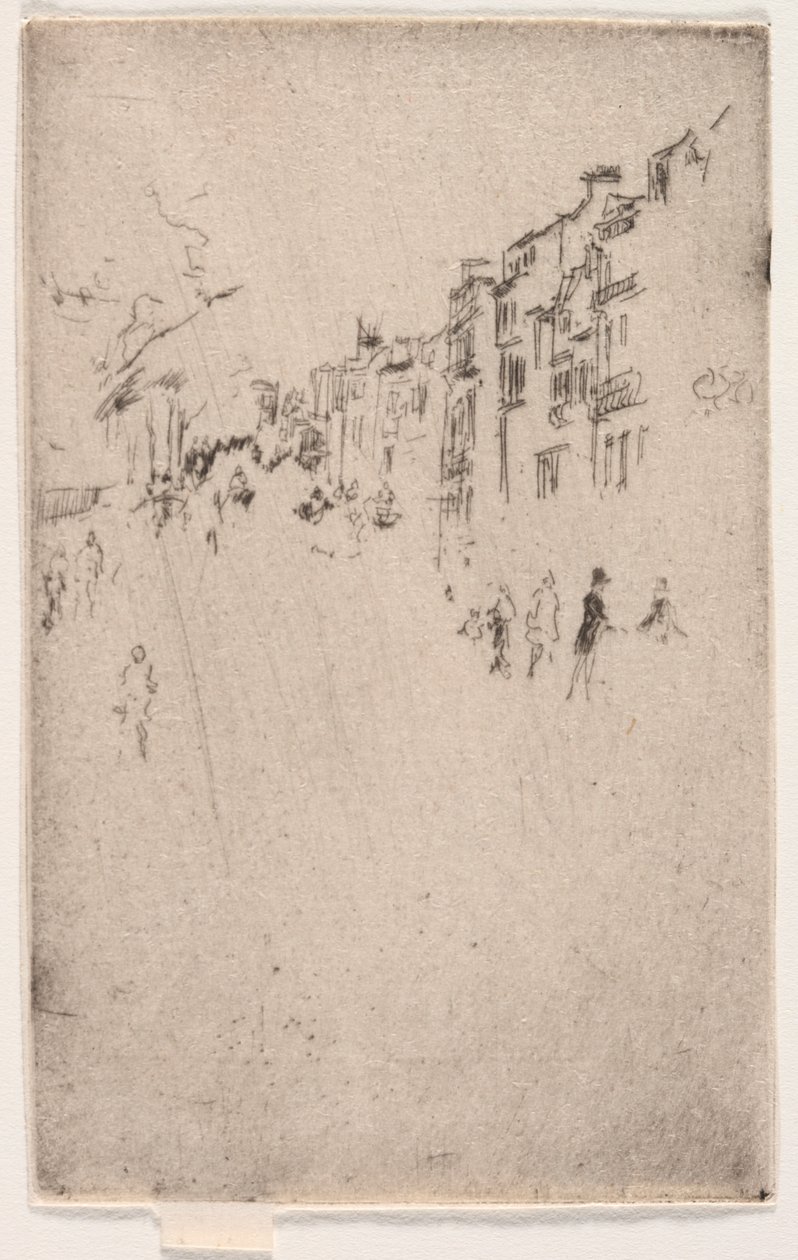 A Fragment of Piccadilly by James Abbott McNeill Whistler