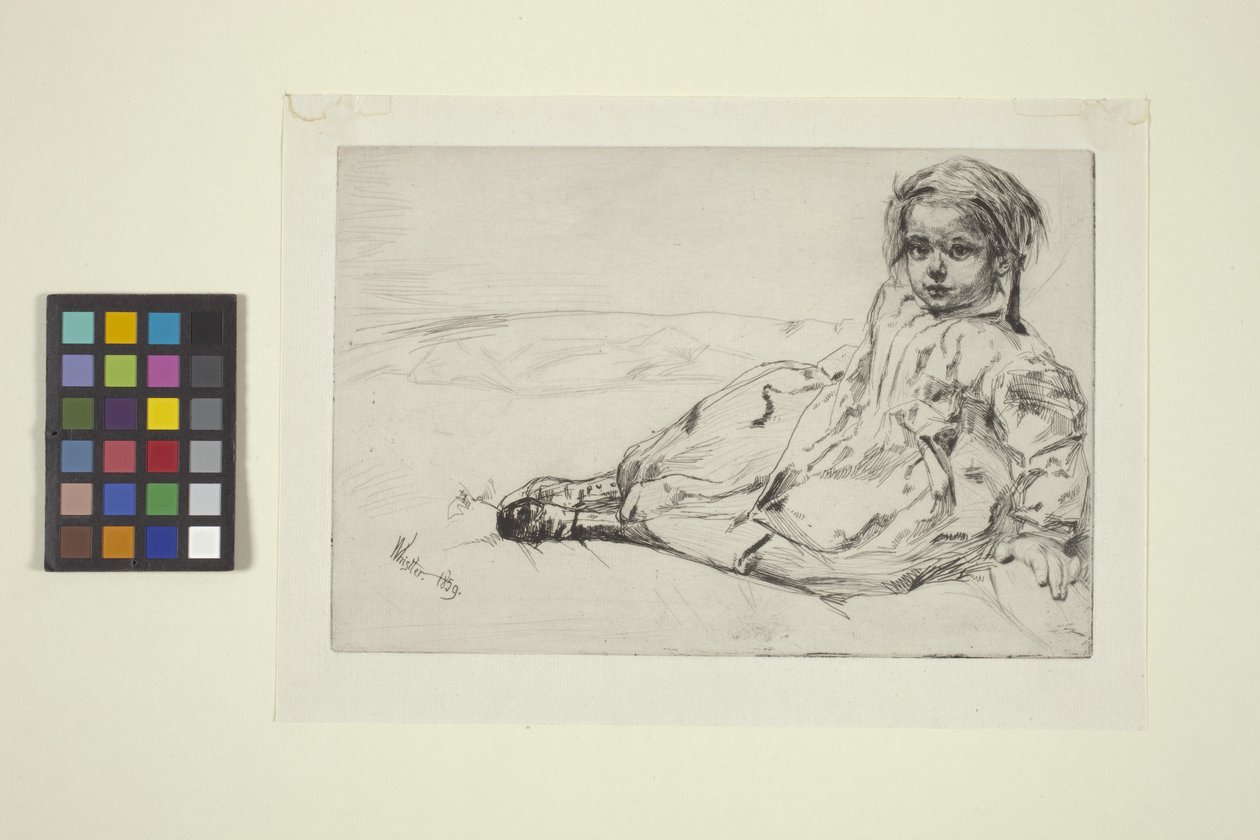 Bibi Valentin by James Abbott McNeill Whistler
