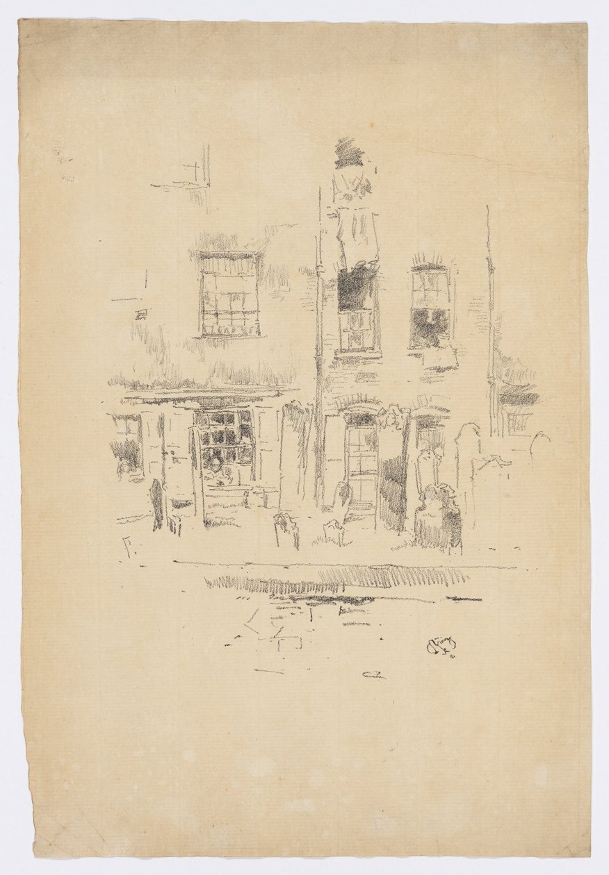 Churchyard by James Abbott McNeill Whistler
