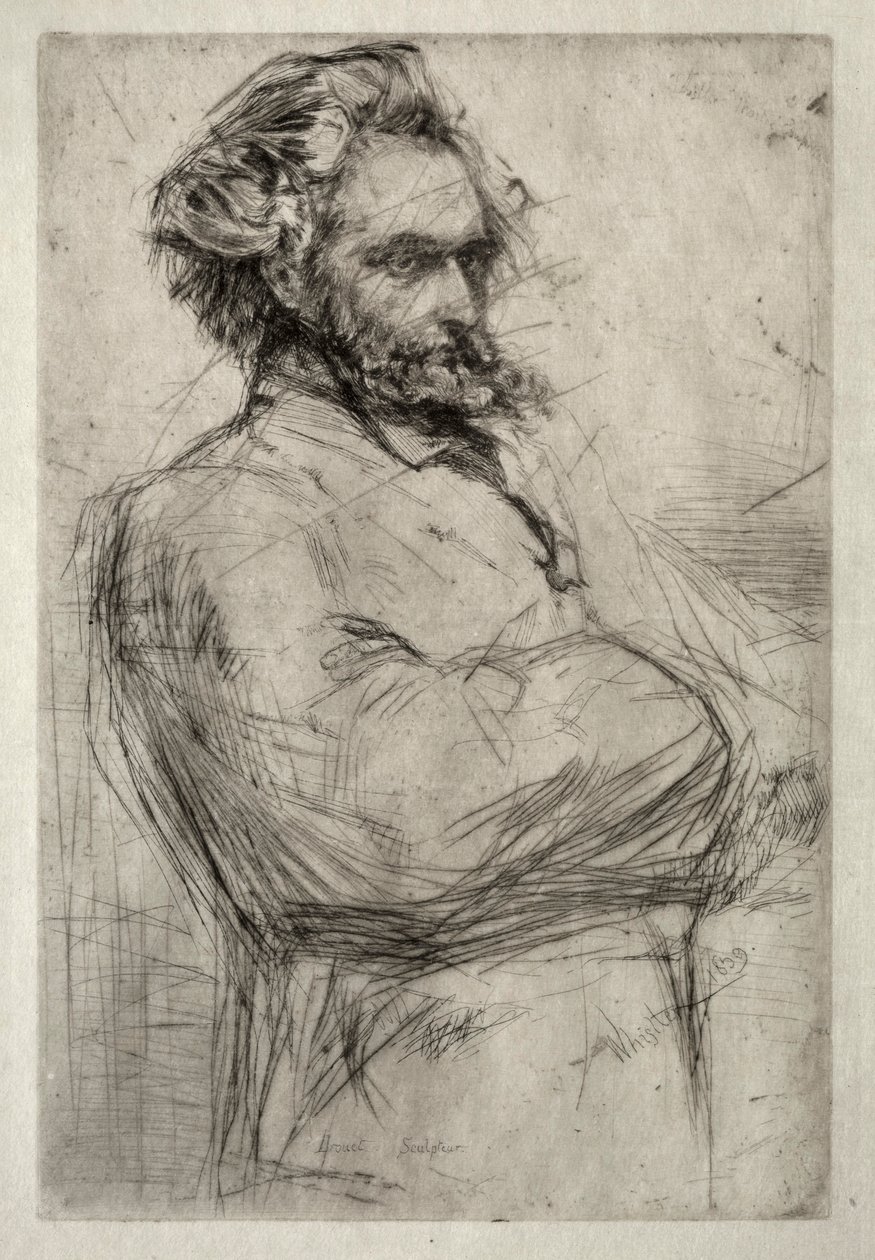 Drouet by James Abbott McNeill Whistler