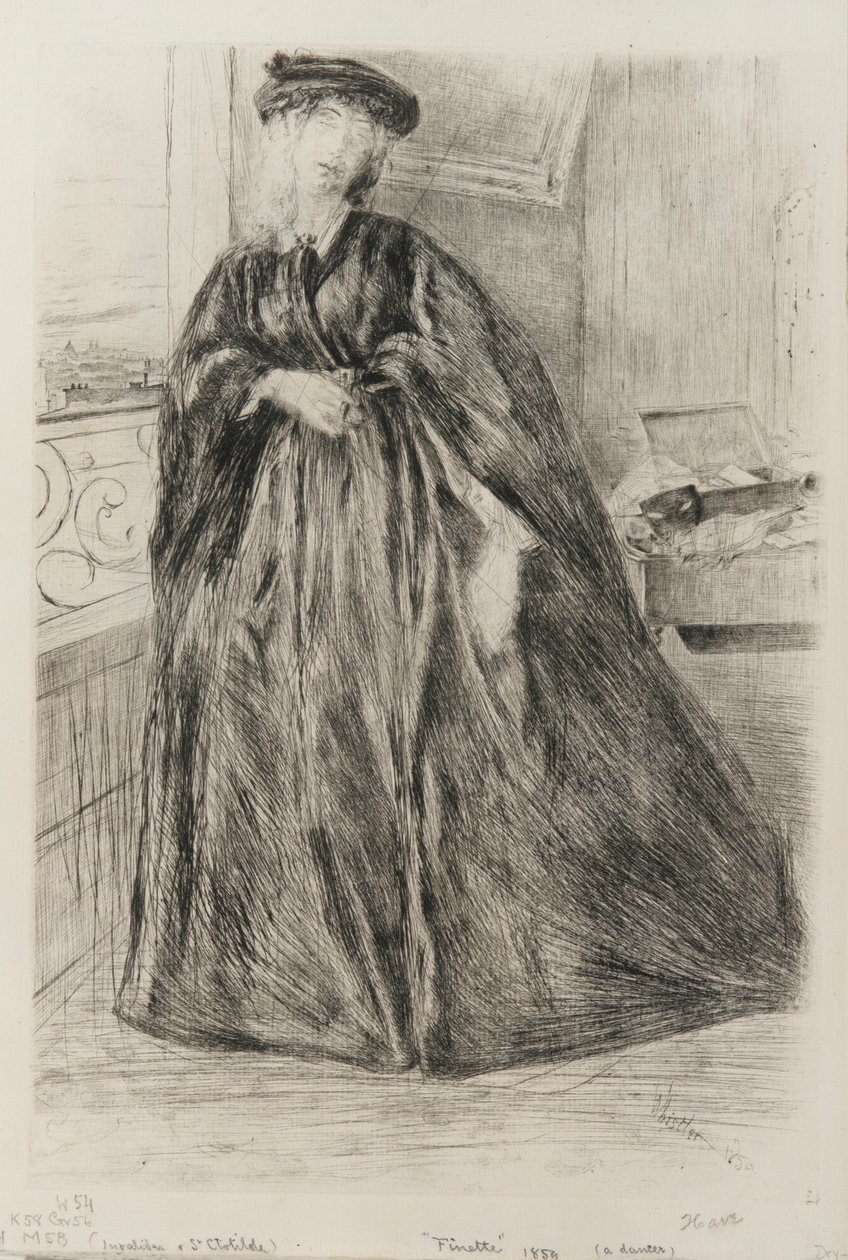 Finette by James Abbott McNeill Whistler