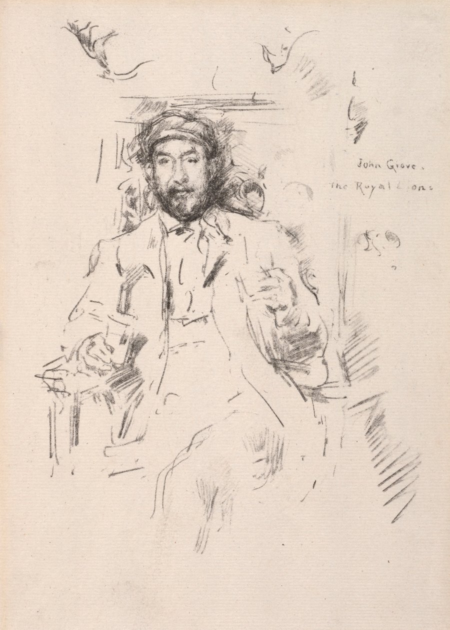 John Grove by James Abbott McNeill Whistler