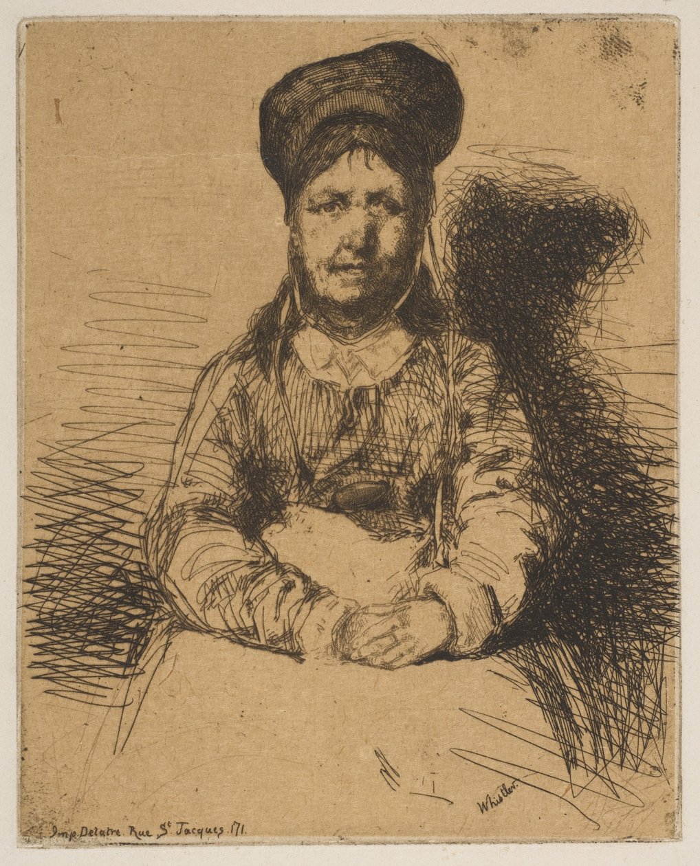 The Tinsmith by James Abbott McNeill Whistler