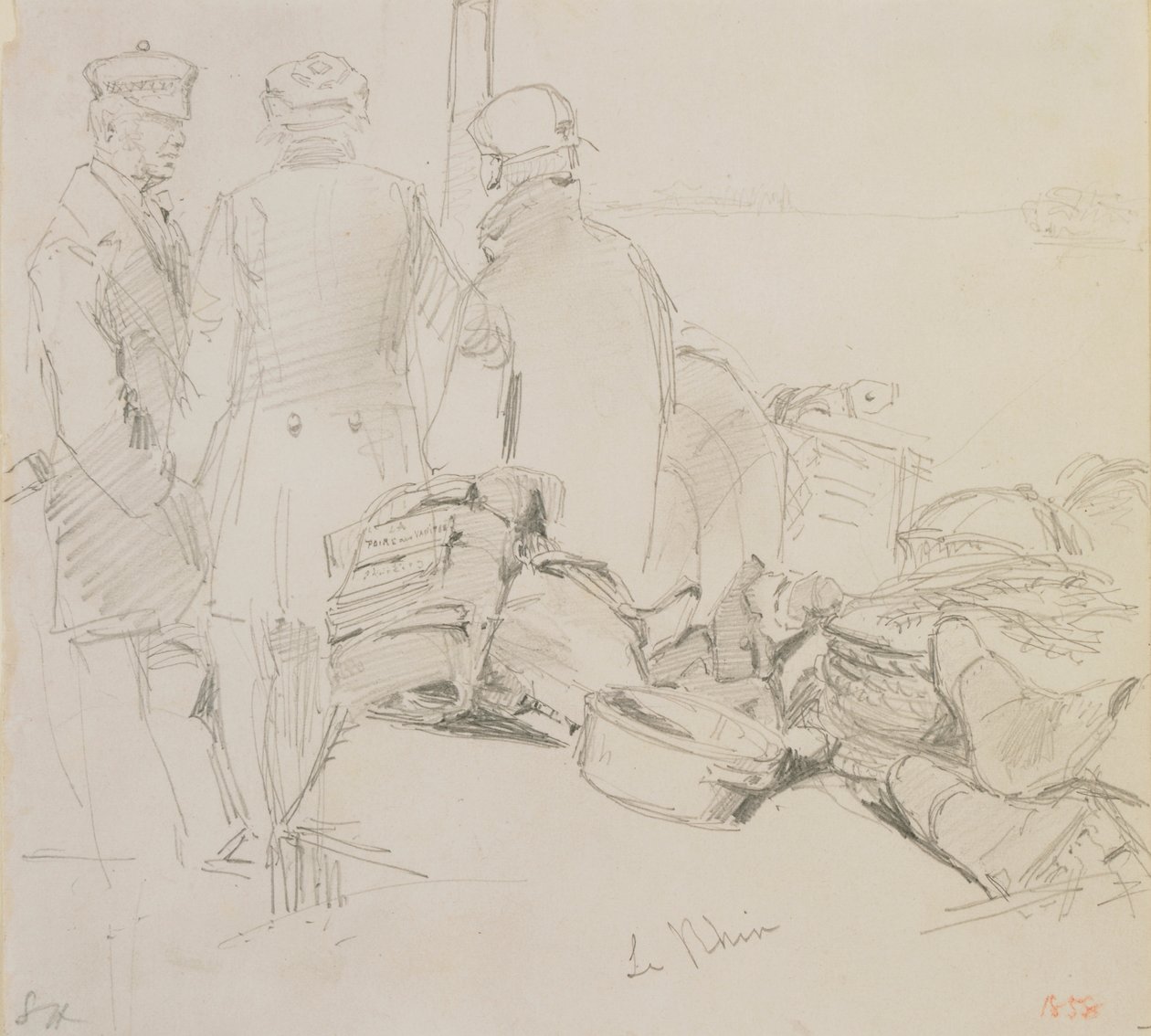 The Rhine by James Abbott McNeill Whistler