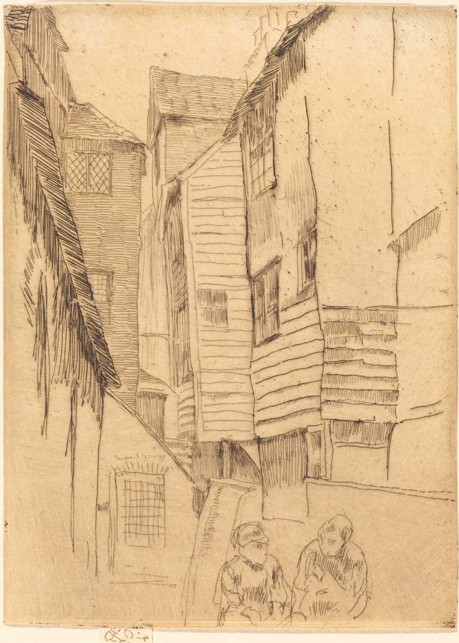 Little Smithfield, c. 1877 by James Abbott McNeill Whistler