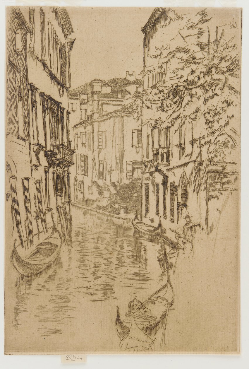 Quiet Canal by James Abbott McNeill Whistler