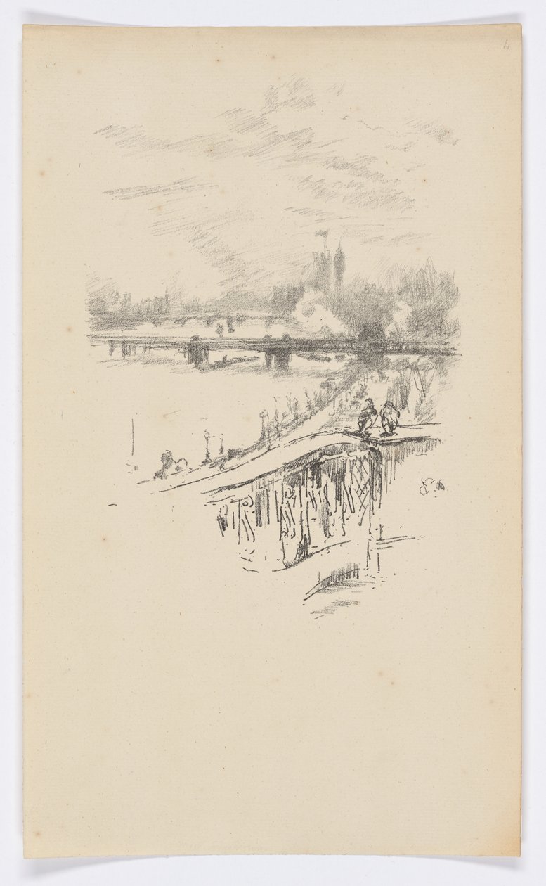 Savoy Pigeons by James Abbott McNeill Whistler