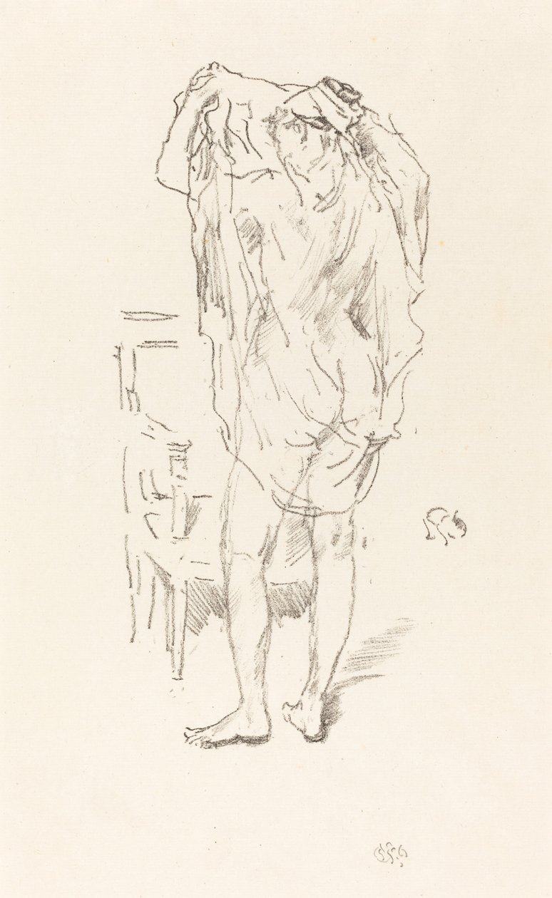 Study by James Abbott McNeill Whistler