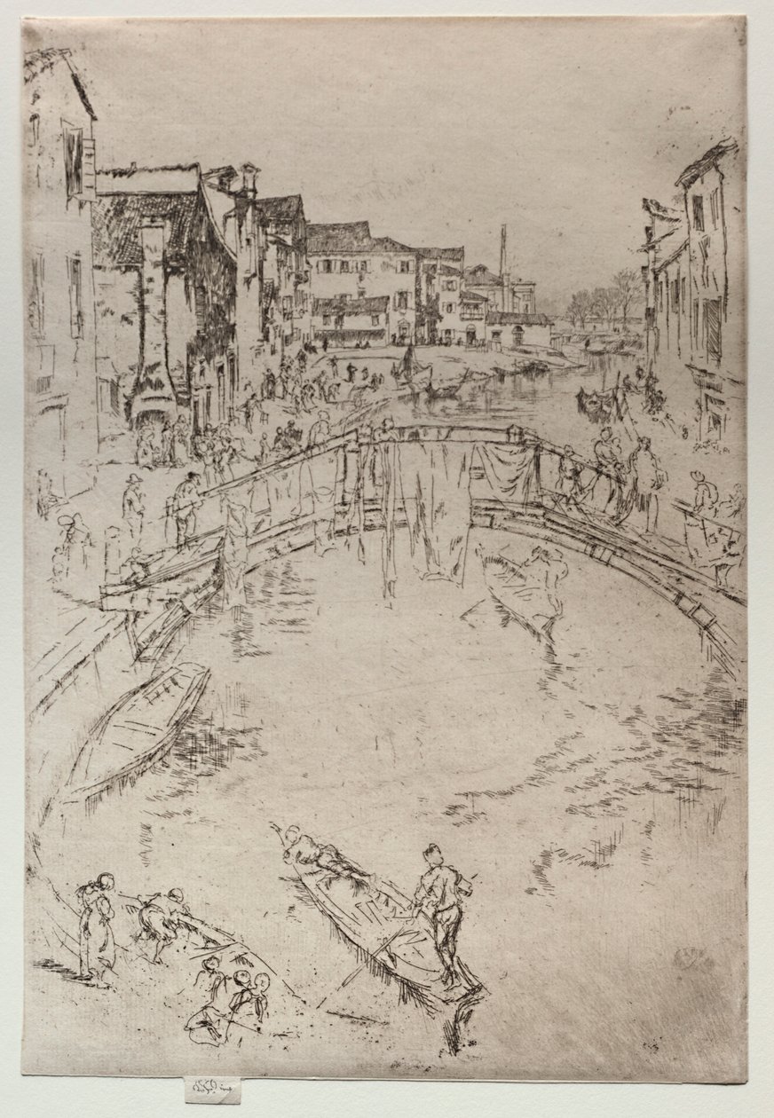 The Bridge by James Abbott McNeill Whistler