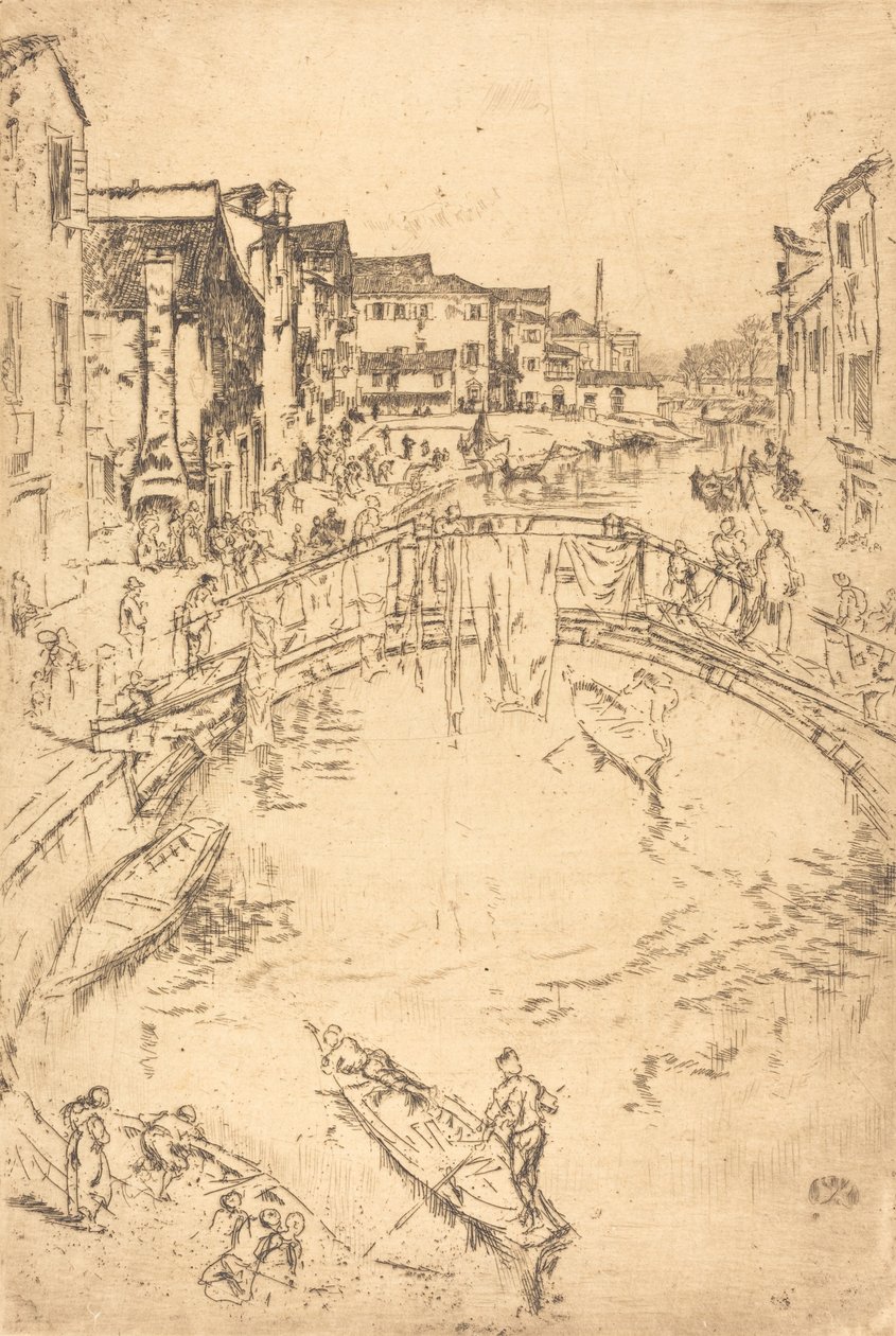 The Bridge by James Abbott McNeill Whistler