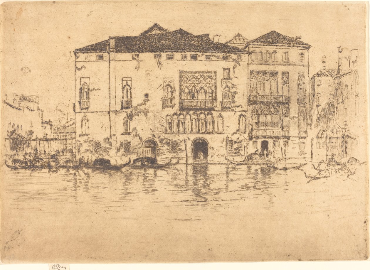 The Palaces by James Abbott McNeill Whistler