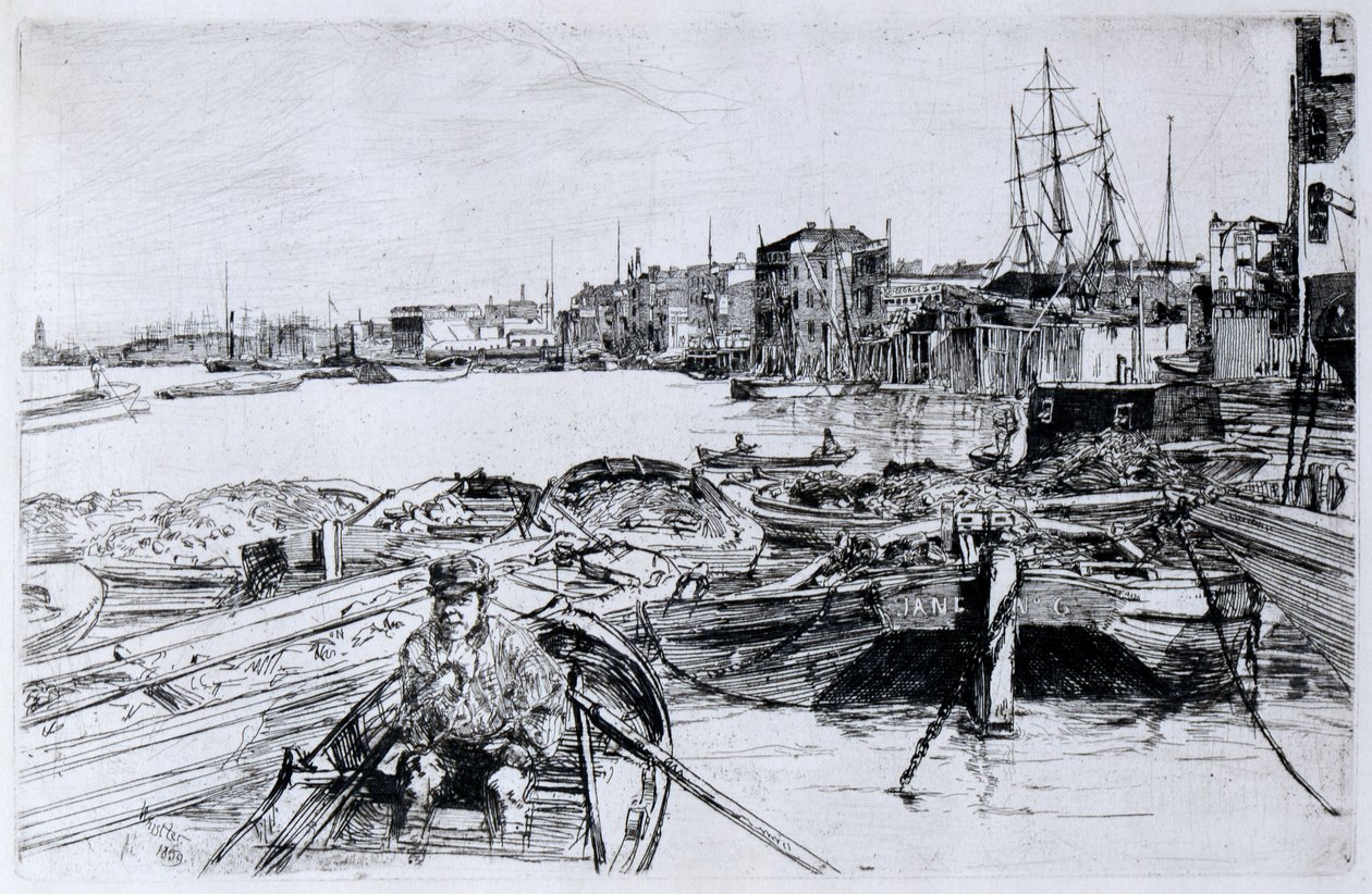 The Pool by James Abbott McNeill Whistler
