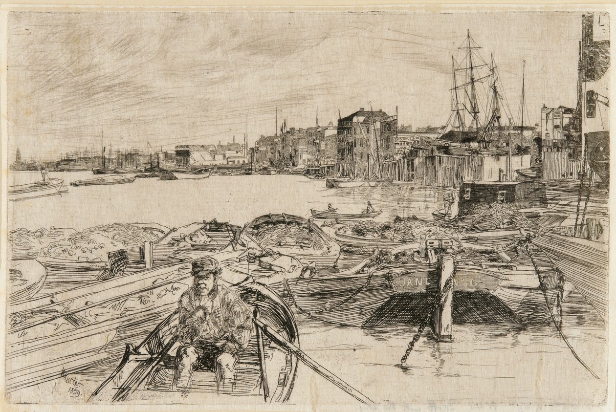 The Pool by James Abbott McNeill Whistler