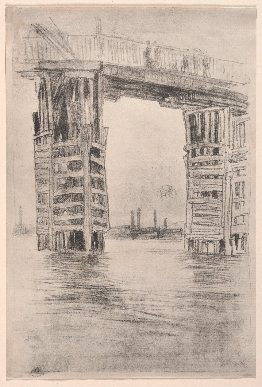 The Tall Bridge by James Abbott McNeill Whistler
