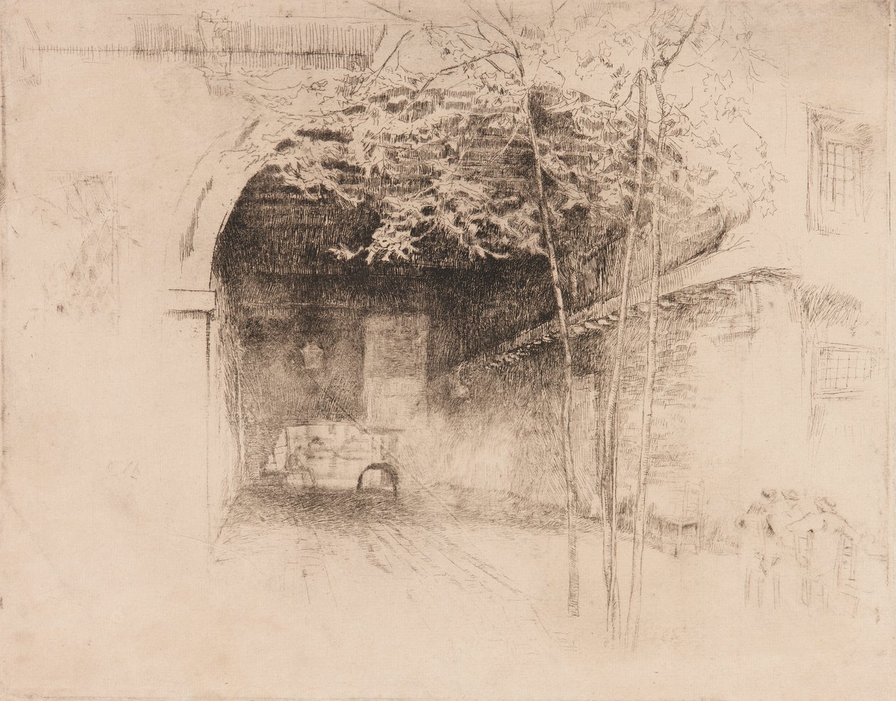 Traghetto by James Abbott McNeill Whistler