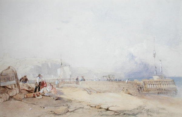 Dover Harbour by James Baker Pyne
