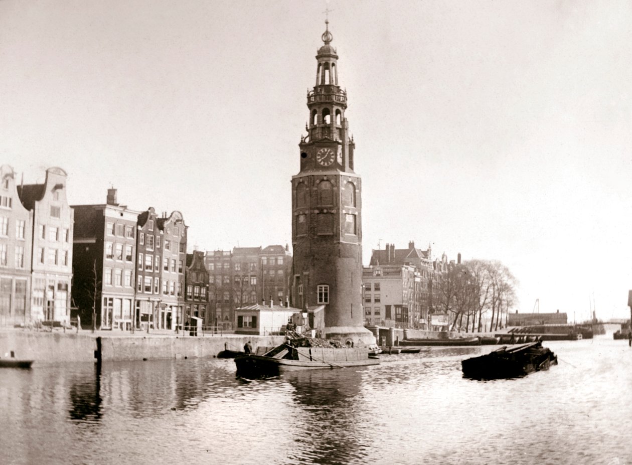 The Montelbaanstoren, Amsterdam by James Batkin