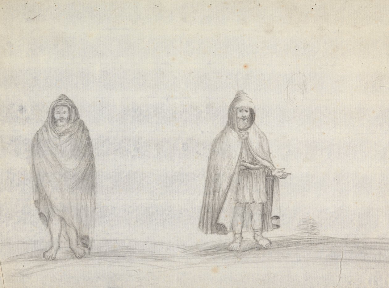 Studies of Two Men by James Bruce