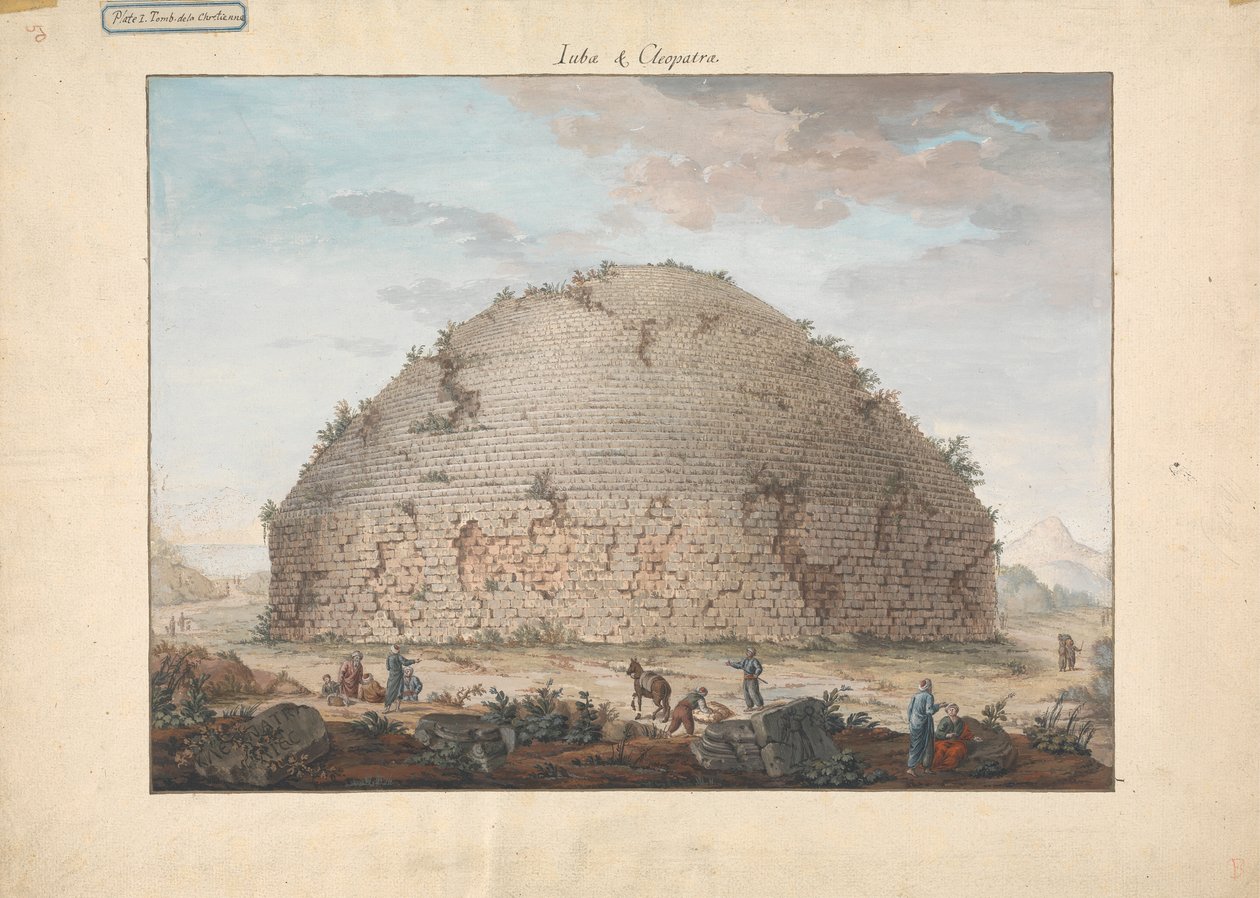 Tomb of the Christian / Juba and Cleopatra by James Bruce