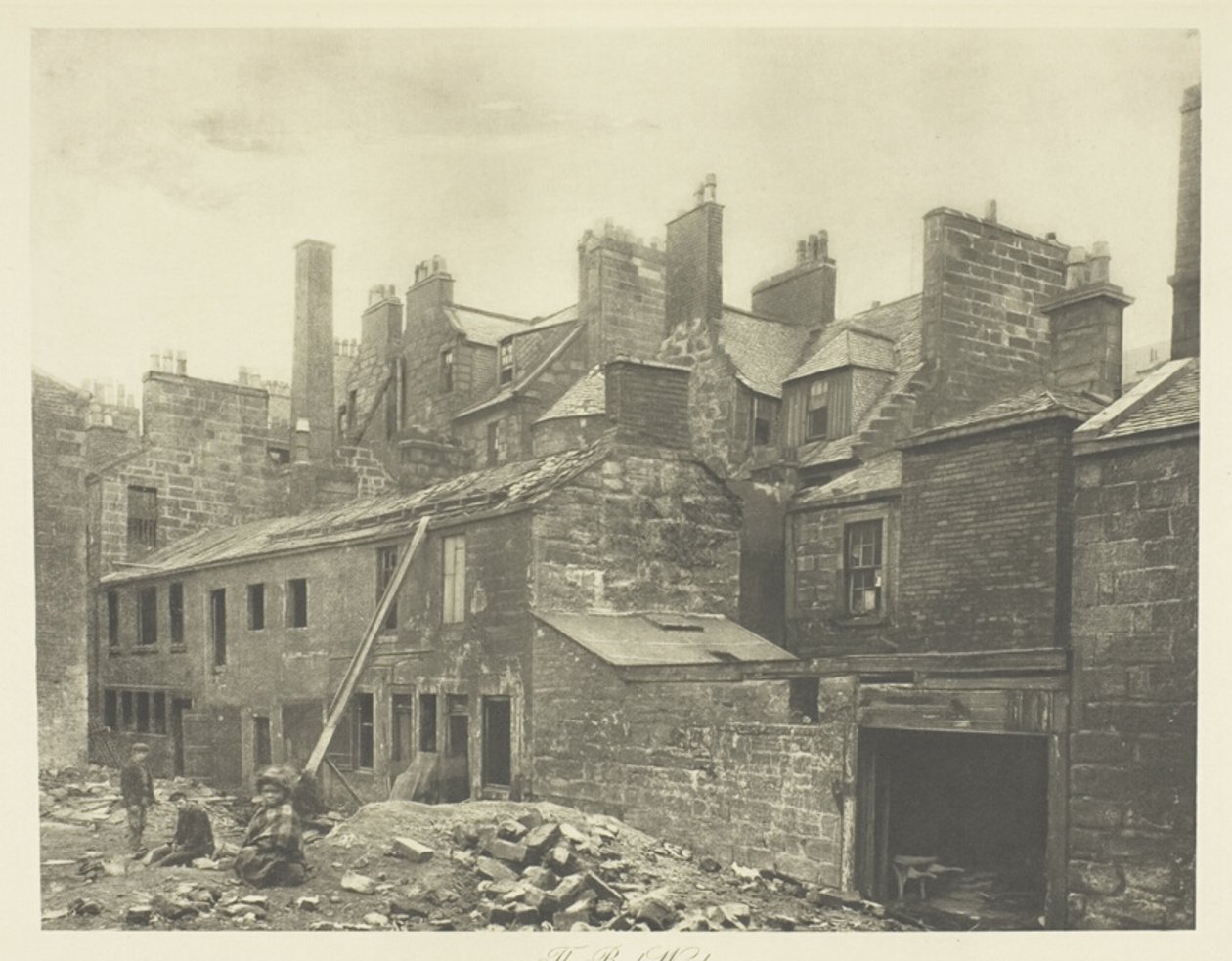 The Back Wynd by James Craig Annan