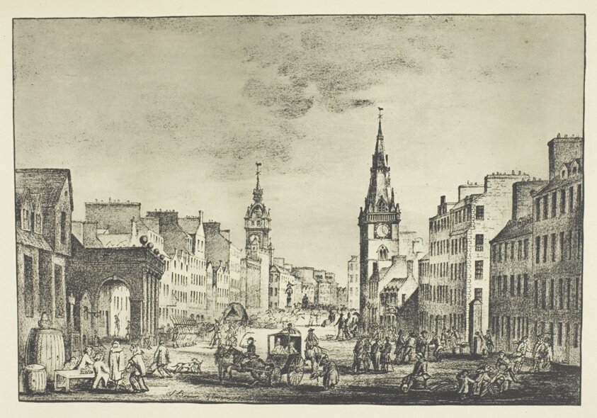 Trongate in the Olden Time by James Craig Annan