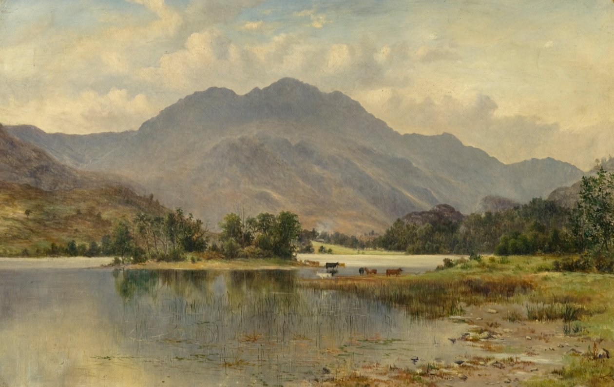 Landscape, Highland Scene by James Docharty