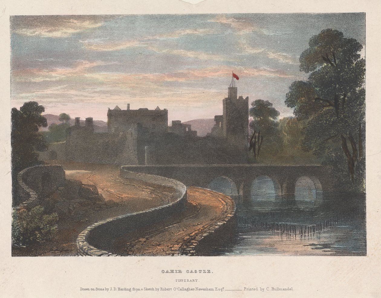 Cahir Castle by James Duffield Harding