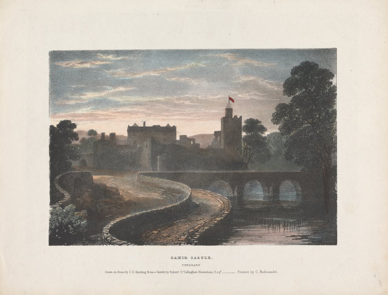 Cahir Castle by James Duffield Harding