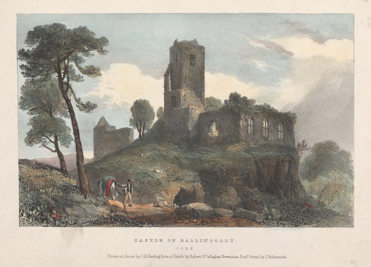 Castle of Ballincolly by James Duffield Harding