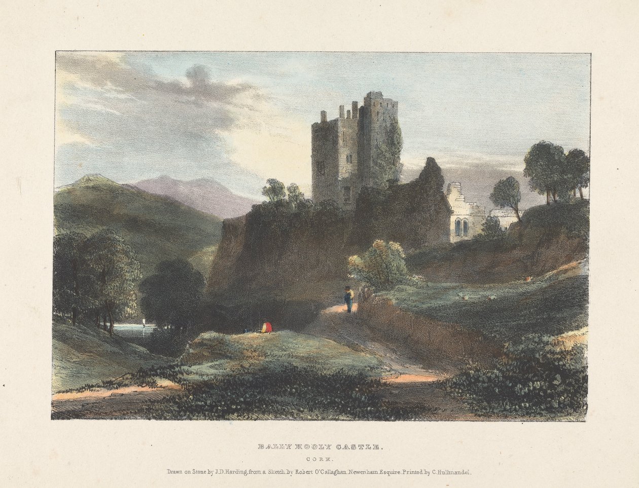 Dally Hooly Castle by James Duffield Harding