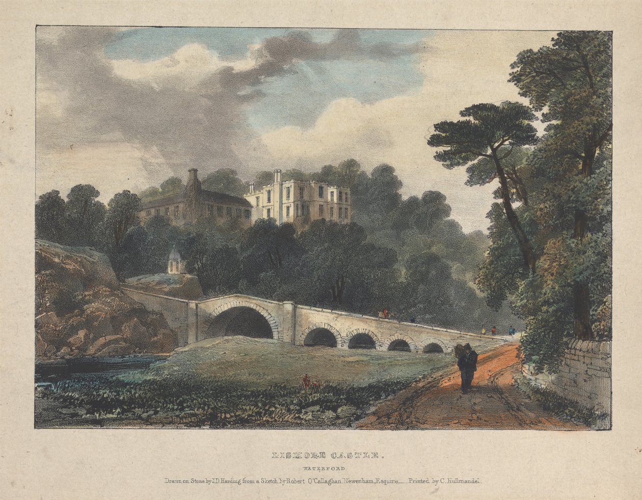 Lismore Castle by James Duffield Harding