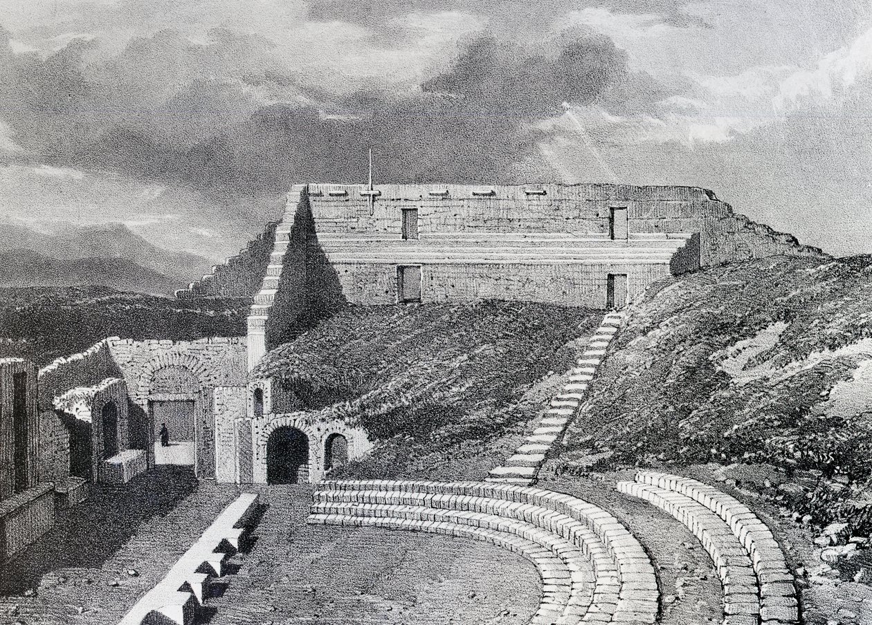 Tragic Theatre by James Duffield Harding
