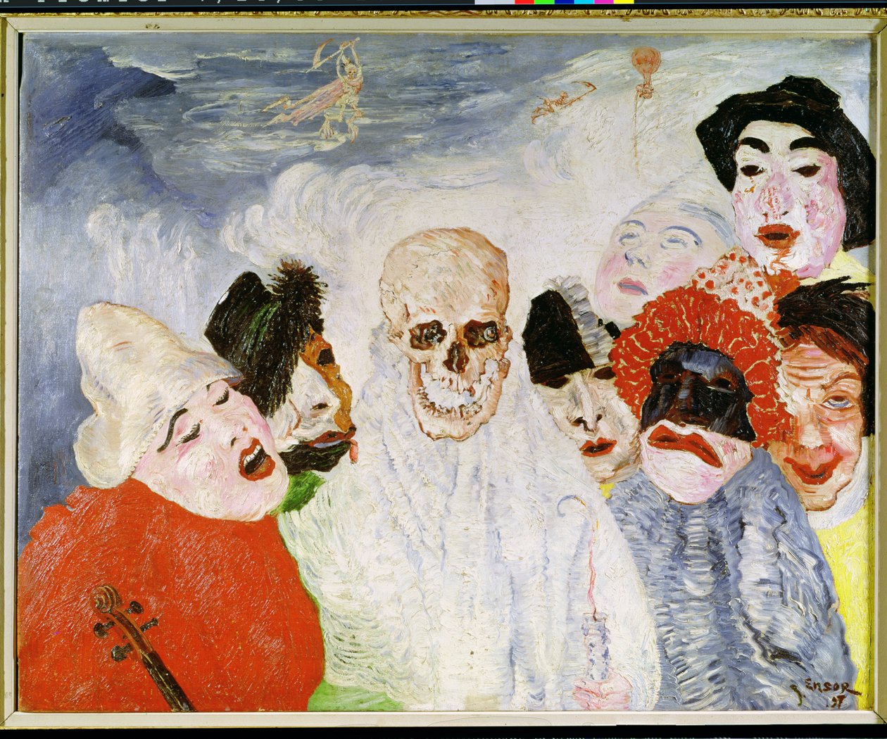 Masks and Death by James Ensor